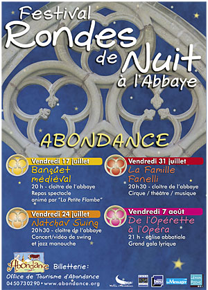 Festival Rondes de Nuit Abondance