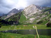 lac des Confins à la Clusaz
