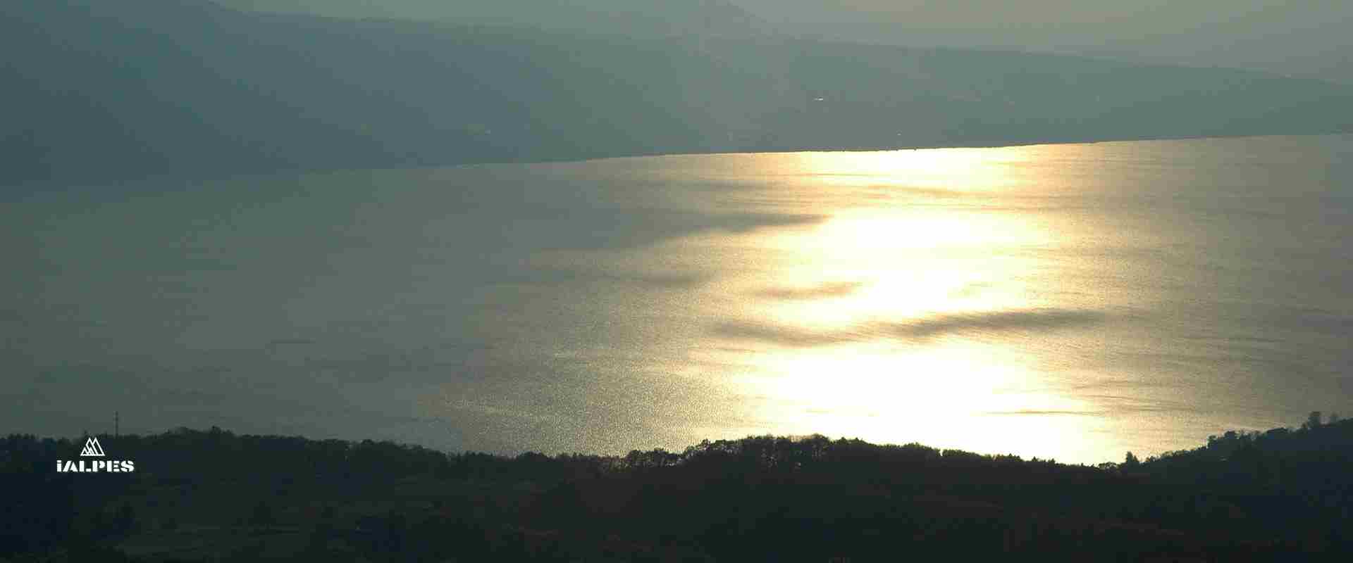 Coucher de soleil sur le lac Léman, Haute-Savoie