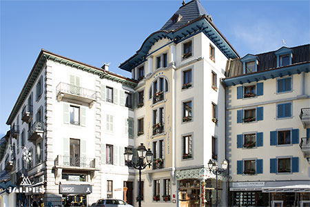 Chamonix, hôtel des Alpes