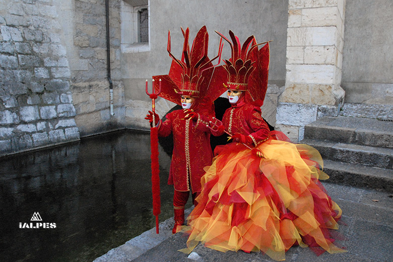Annecy, Masques du Carnaval Vénitien