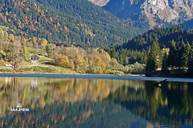 Abondance, le lac des Plagnes