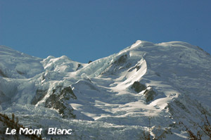 Le Mont Blanc depuis Le Fayet