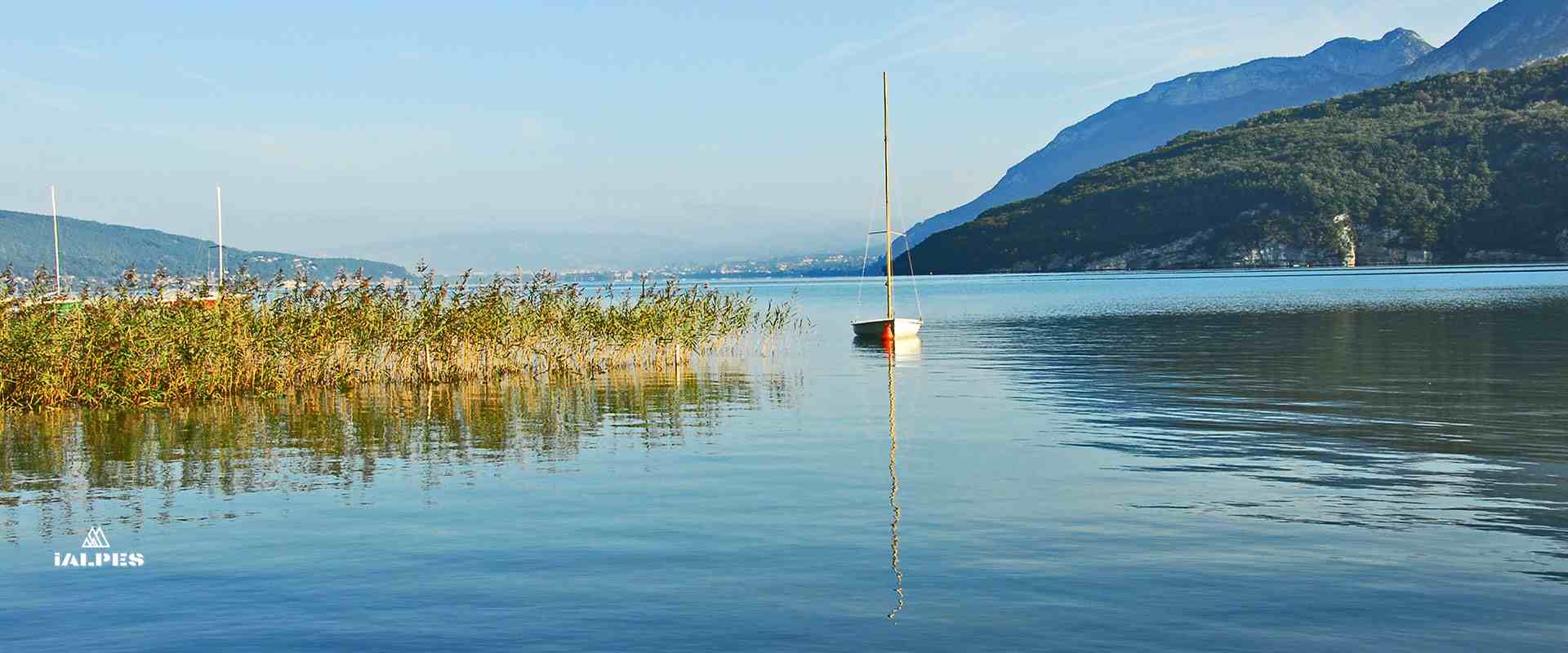 Lac d'Annecy, réserve naturelle du bout du lac