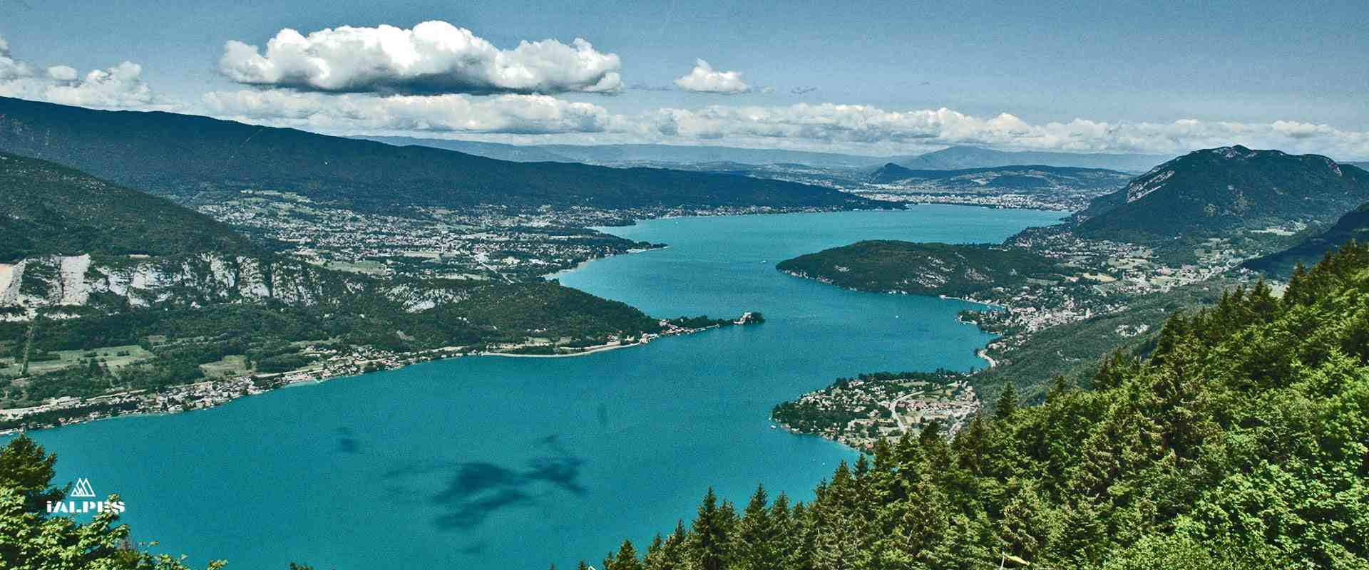 Vue sur le lac d'Annecy, Haute-Savoie
