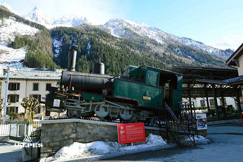 Chamonix, train du Montenvers, Haute-Savoie