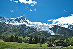 Glacier des Bossons à Chamonix, Haute-Savoie