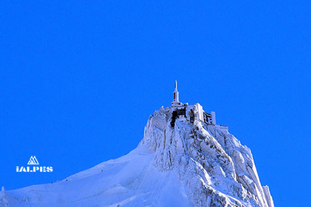Aigulle du Midi à Chamonix, Haute-Savoie