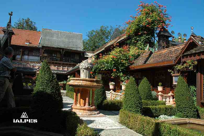 Fontaine, les jardins secrets, Haute-Savoie
