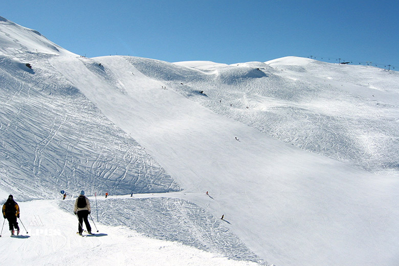 Flaine, piste la Christale