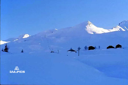 Pistes ski à Sommand, Haute-Savoie