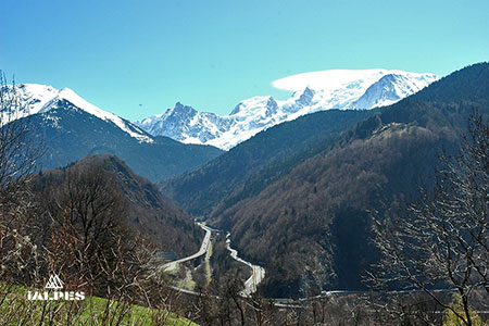 Autoroute Blanche A40 Chamonix en Haute-Savoie